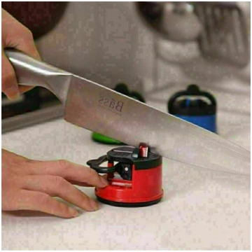 Knife and scissors sharpener with suction cup - mi