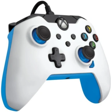 PDP Gaming Wired Controller - Ion White PC, Xbox O