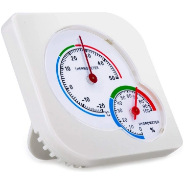 Analogs istabas termometrs-higrometrs temperatūras