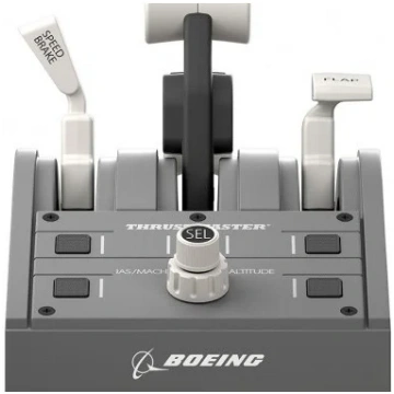 Spēļu stūre Thrustmaster TCA Quadrant Boeing Ed, m