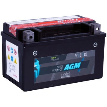 150 x 87 x 94 + - Intact Bike Power AGM 12V 6Ah(c2