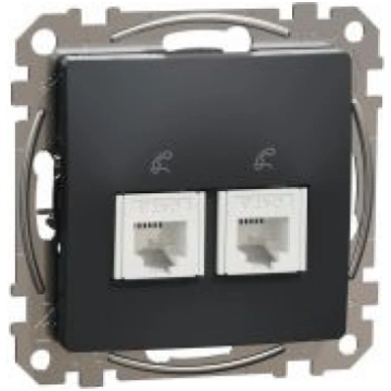Telefona ligzda, Sedna Design & Elements, 2xRJ11, 