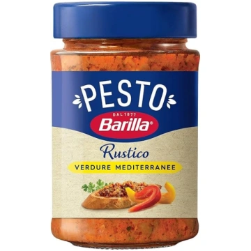 Barilla Pesto Rustico Mediterraneo 1 x 200 g bezgl