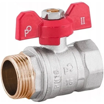 Bumbu vārsts Perfexim WZ DN25 PN16 ar sviru 1041 G