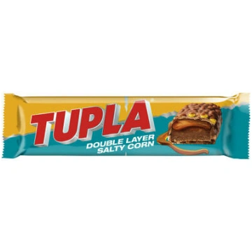 Piena šok. Salty Corn ar sāļo karameli 48g, Tupla