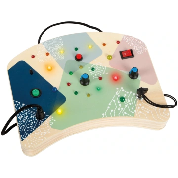 Motor Activity Board LED Light and Switches Small 