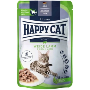 Mitrs kaķu barības maisījums happy cat Farm Lamb p