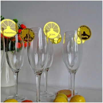 Glāžu dekors "Limoncello Spritz"