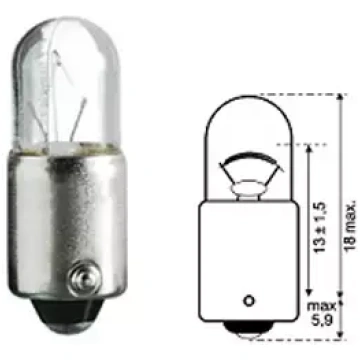 Spuldze 1511, 12V 2W