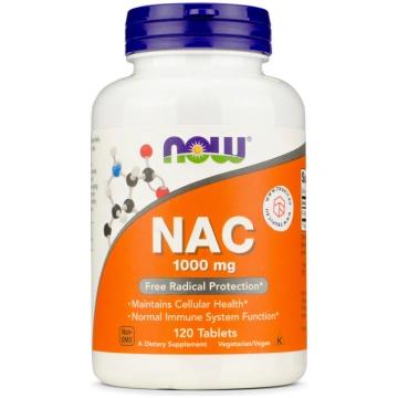 NAC N-Acetyl Cysteine 1000 mg Now Foods 120 tablet