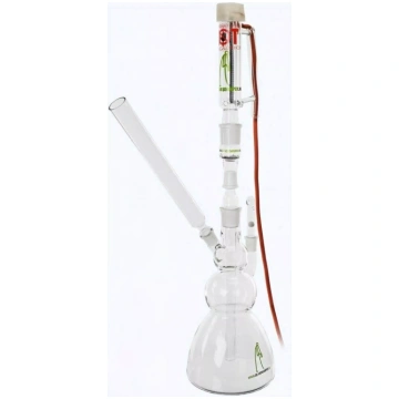 De Verdamper Luxury - stikla bonga vaporizators no