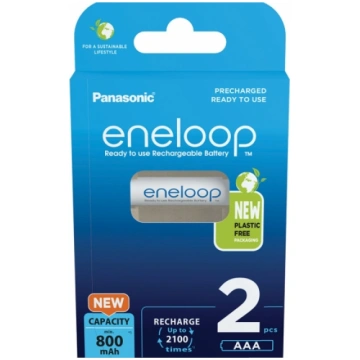Panasonic eneloop rechargeable battery AAA 800 2BP