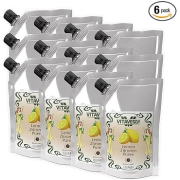 Vitavegy citronu biezenis 6 x 1 kg Citrusaugļu bie