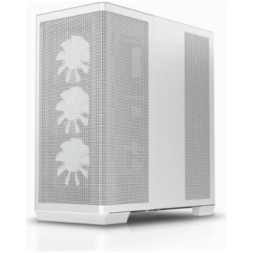 APNX PC Midi Tower C1-R-WT-v1 — balts, atbalsta AT