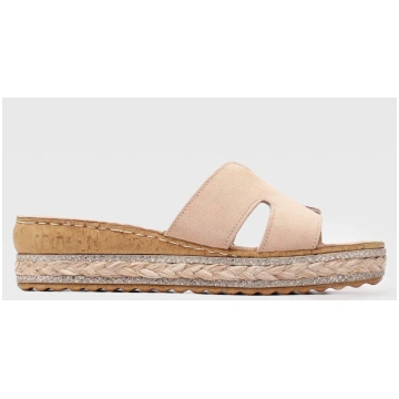 LASOCKI - Sieviešu ādas sandales ar reljefu, S601