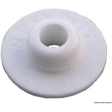 Stayput Press plastic flange white (10.314.02)
