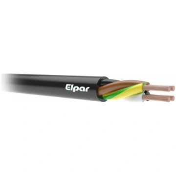 Gumijas kabelis Elpar H05RR-F, Eca, 5 x 2.5 mm², 1
