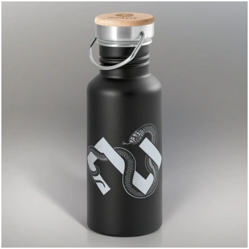 Dadzis, tērauda pudele, 540ml, Zalktis