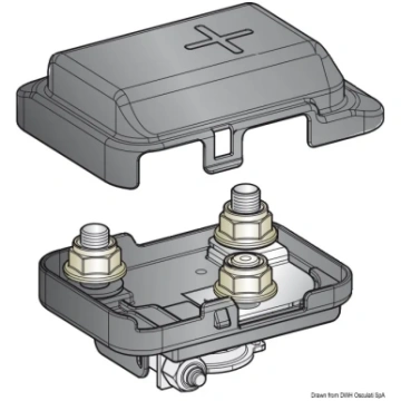 Power distribution fuse box for Mega fuse (14.100.
