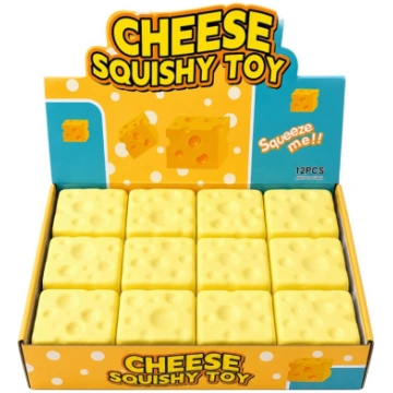 Rotaļlieta SQUISHY Cheese Foam Small