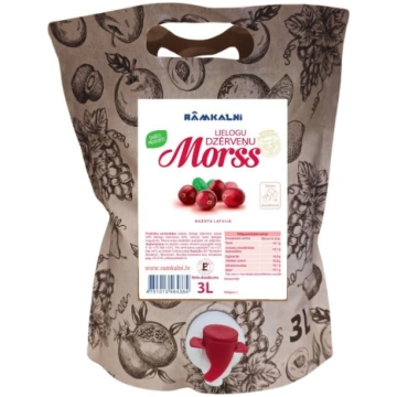 Morss RĀMKALNI, Lielogu dzērveņu, 3l Rāmkalni