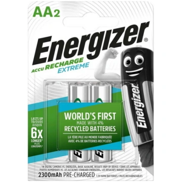 ENERGIZER lādējamās baterijas Extreme AA HR6 2300m