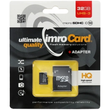 IMRO 32GB microSD memory card, 100MB/s, class 10, 