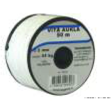 Aukla vīta d1.5mm/50gr, poliestera balta
