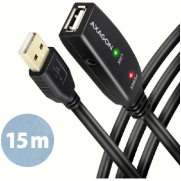 AXAGON USB repeater cable, 15 m | ADR-215 | USB Ty