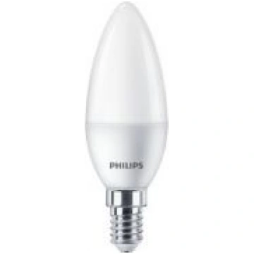 EOL !!! LED spuldze 4.9W (40W) B35 E14 4000K 470lm