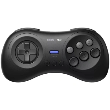 Gamepads 8Bitdo M30 Black Bluetooth priekš Android