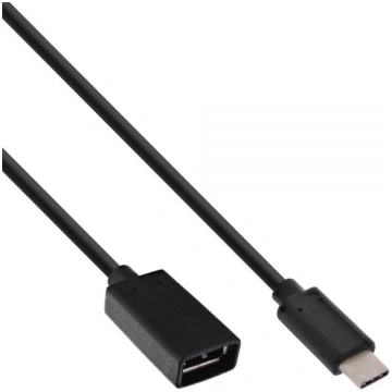 Adapteris Usb Inline Usb-c - Usb Melns (35800)
