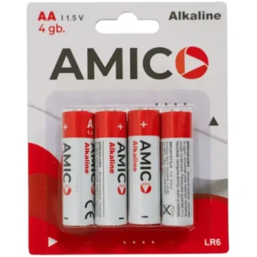 Amico AA baterijas, 4 gab