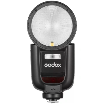 Videokameru zibspuldze Godox V1Pro melna 1.5s atkā