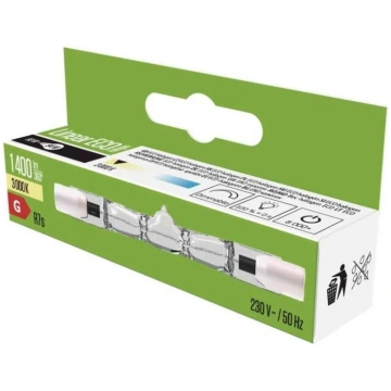Emos lineāra halogēnā spuldze J78 ZE0101, 80 W, 23