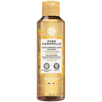 PURE CAMOMILLE nomierinošs eļļa kosmētikas noņemša