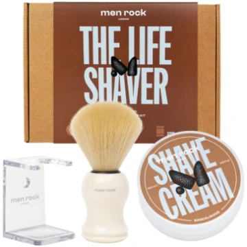 The Life Shaver Sandalwood Essential Shaving Kit S