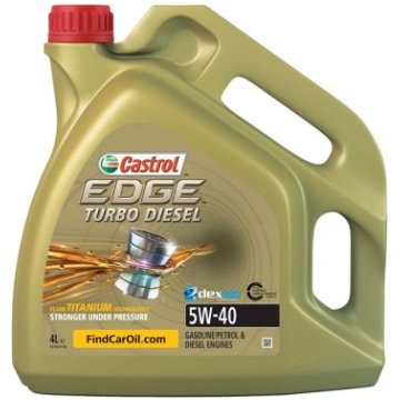 Castrol ENGINE OIL CASTROL EDGE TIT TD 5W40 4L | 2