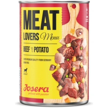 Konservi suņiem JOSERA Meat Lovers Menu Beef with 