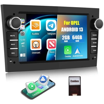 2G + 64G CAMECHO Android 13 Auto radio ar navigāci