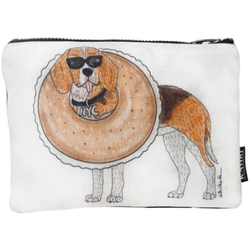 Beagle Bagel Coin Purse