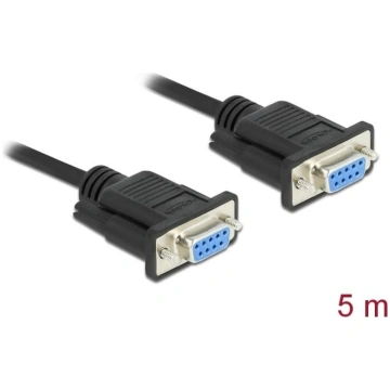 Delock RS-232 Cable Serial D-Sub 9 female to femal