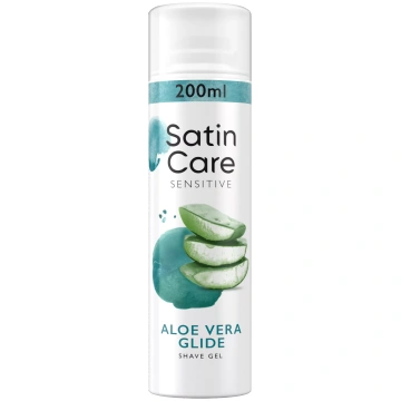 GILLETTE Satin Care Aloe Vera skūšanas želeja, 200