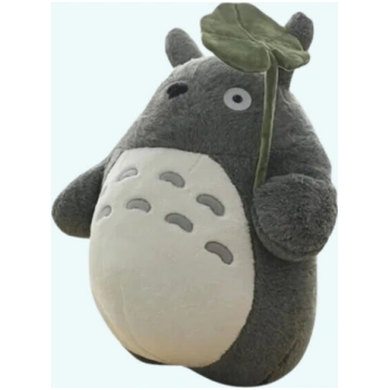 Mīksta Totoro rotaļlieta ar lotosa lapu Mīksta Rot