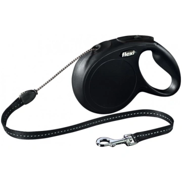 Flexi New CLASSIC 8 m Black Dog Retractable lead 4
