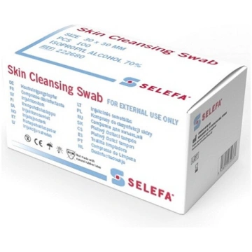 CHEMI-PHARM Skin Cleansing Swab 3x6cm N100 (dezinf