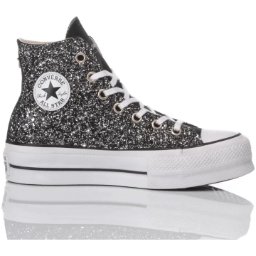 Converse Platform Glitter Nero - 40 EU