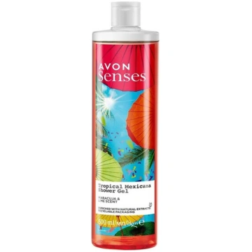 Dušas želeja Avon Tropical Mexicana ar marakujas u