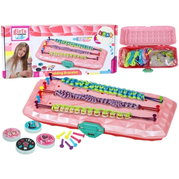 Rotaļlietas meitenēm - Bracelet Making Kit Pink Bo