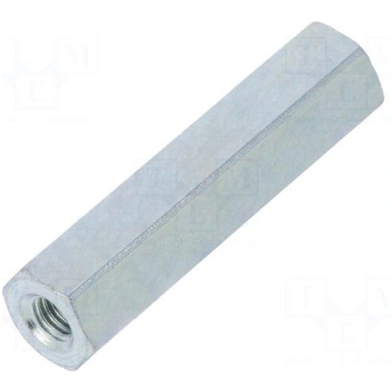 Screwed spacer sleeve | Int.thread: M3 | 25mm | he